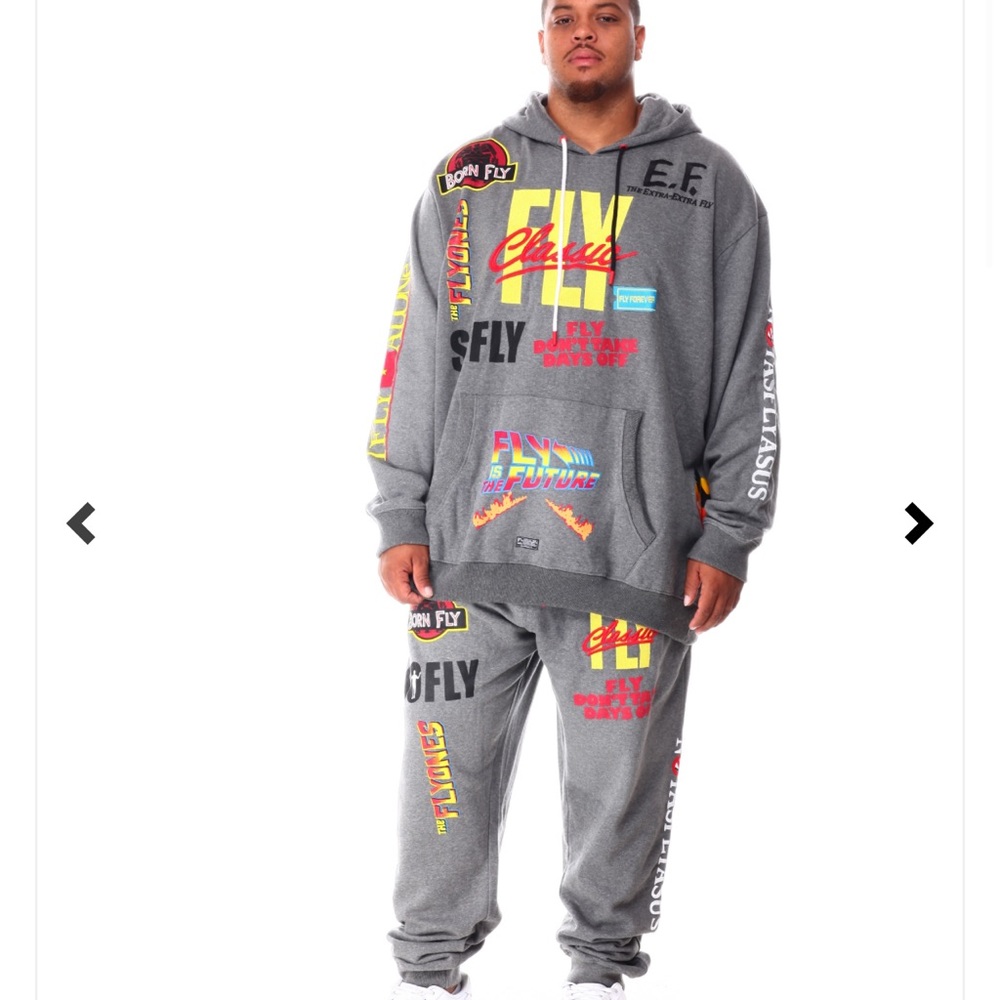 BORN FLY So Fly Sweatpants In Grey.